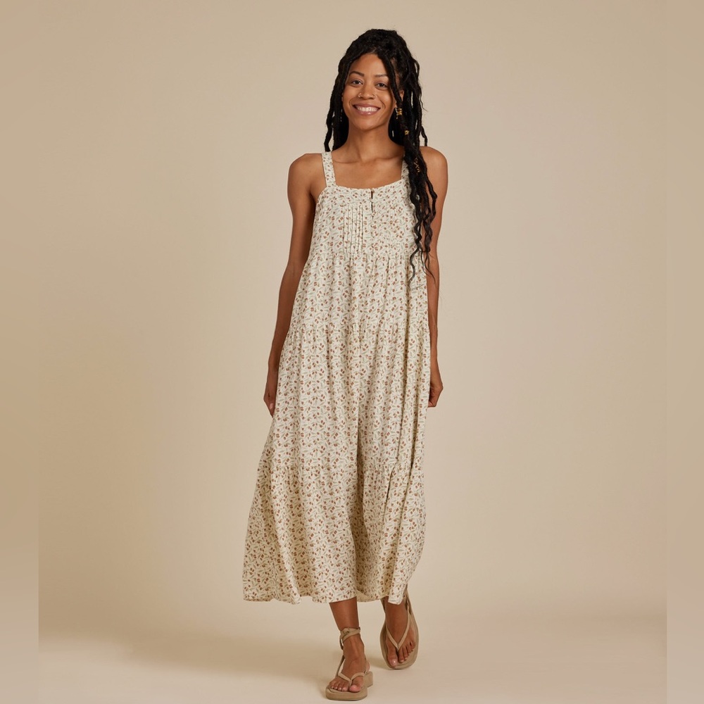Rylee + Cru • Colbie Maxi Dress in Kumquat